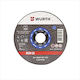 Metal Disc Red Line Ø125 1.0mm Wurth