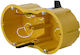 Wandmontierte Anschlussdose Doppel Gc F60 Meloplam Schnelle Installation