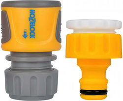 Hozelock 20710000 Quick Connect Set 1/2" Adapter 1 2"-3 4"
