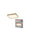 Ledvance Orbis Modern Wandleuchte mit Integrierte LED und Warmes Weiß Licht 39.5x39.5cm