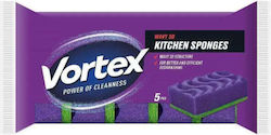 Kitchen Sponge Waves 5 Pcs Vortex Kitchen Sponge Waves 5 Pcs Vortex
