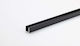 Aluminum U-profile 10x10mm/1m Black