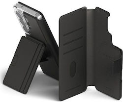 Husă Galaxy S26 Plus Folio Stand Wallet Magnetic Neagră Husă Galaxy S26 Plus Folio Stand Wallet Magnetic Neagră
