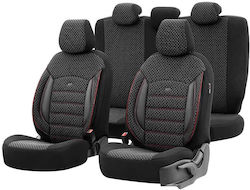 Deluxeboss 292385 Комплект Калъфи За Автомобилни Седалки Skoda Fabia Karoq Kodiaq Scala Kamiq Octavia Rapid Superb Yeti Citigo Enyaq Roomster Памучна Тъкан Кожен Комплект Предни Задни 11 Броя Черен Червен Бродерия Deluxeboss 292385 Комплект Калъфи За Автомобилни Седалки Skoda Fabia Karoq Kodiaq Scala Kamiq Octavia Rapid Superb Yeti Citigo Enyaq Roomster Памучна Тъкан Кожен Комплект Предни Задни 11 Броя Черен Червен Бродерия