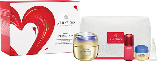Shiseido Vital Perfection Supreme Σετ Περιποίησης για Αντιγήρανση & Σύσφιξη 5τμχ