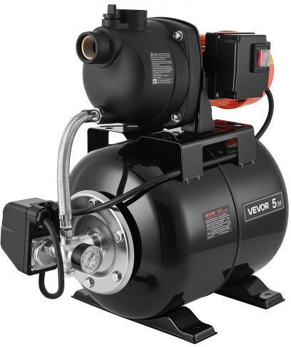 Vevor Electric Surface Pump with Automatic Suction 1.1hp Single-Phase