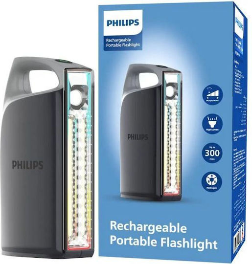 Philips Φωτισμός Εργασίας Επαναφορτιζόμενος LED IP44 με Φωτεινότητα έως 900lm