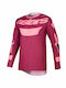 Alpinestars Μπλούζα Off-road Racer Riway Κόκκινα Pink Polyester