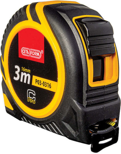 Tape Measure 3m X 16mm Ceta-form P03-0316n
