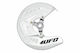 Ufo Protective Front Disc Brake Cover Plastic Dc01015-041 Yamaha Yz 450 F 23-24 White