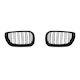 Diederichs 227903 Μάσκα Bmw E46 Sedan Combi 2001-2005 Compact 2001-2005 Διπλές M3 Look 2τμχ