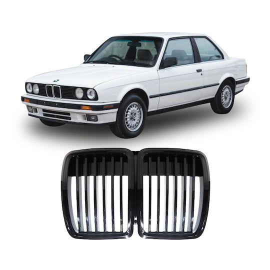 Inimi Mască Bmw 3 E30 82-94 Negru Lucios 1 Bucată