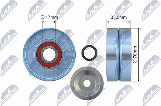 Pulley Deflection Poly-v Belt Infiniti Ex 2007-0 3.0l Suv Infiniti Fx 2008-0 3.0l Suv Infiniti M 2010-0 3.0l Sedan
