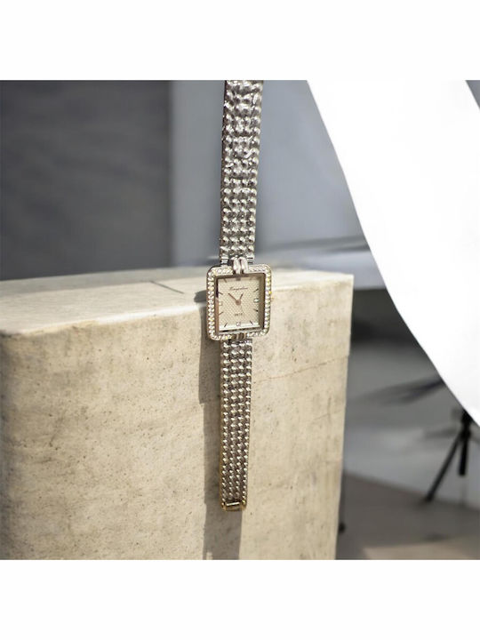 Xinyunkou Womens Watch 33mm Battery With Silver Metal Bracelet