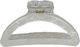Chawaii Half Moon Hair Claw Clip Half Moon White 9cm