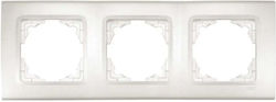 Ramă Triplă Pearl Viko By Panasonic Linnera Life
