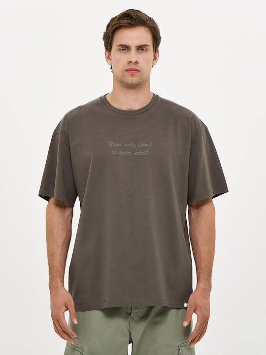 Brokers Jeans T-shirt Μαύρο
