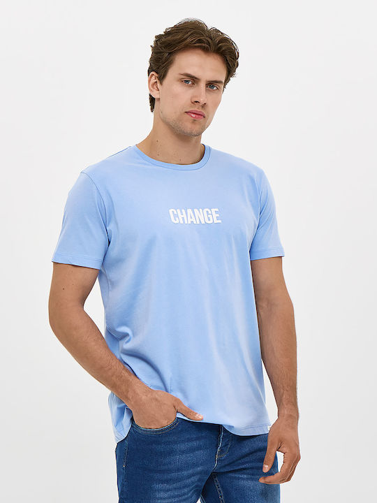 Brokers Jeans T-shirt Γαλάζιο