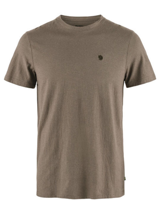 Fjallraven Hemp Blend T-shirt Brown
