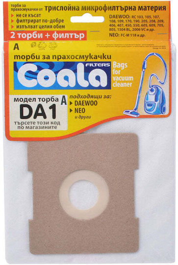 Coala Saci Pentru Aspiratoare 3 Bucăți Compatibili cu Aspirator Toni