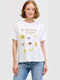 Γυναικείο T-shirt Κίτρινο