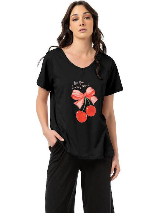 Bodymove Damen Bluse Schwarz