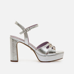 Maria Mare Silver Sandals