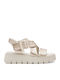 Γυναικεία Ανατομικά Σανδάλια Flatforms Χρυσά