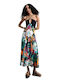 Dress Καλοκαιρινό Midi Φόρεμα Μαύρο