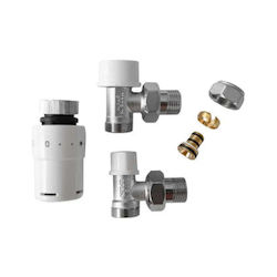 Arco Manual Thermostatic Radiator Valve for Radiator Body 1 Piece
