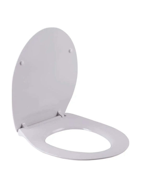 Inter Ceramic Καπάκι Λεκάνης Πλαστικό Λευκό