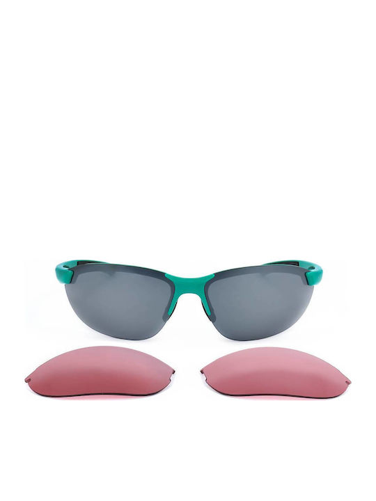 Smith Unisex Γυαλιά Ηλίου με Πράσινο Σκελετό και Γκρι Φακό