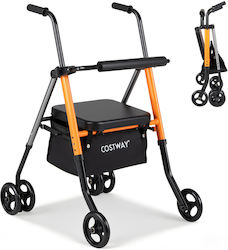 Costway Wasserdichte Badezimmer- und Toilettenhilfe 93cm