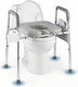 Costway Toilet Lifting Seat with Backrest JH10030SL