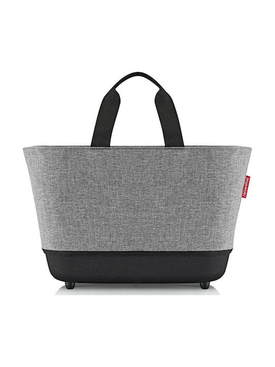 Reisenthel Shopping Basket Twist Silver 48 X 28 X 33 Cm 22 L Capacity