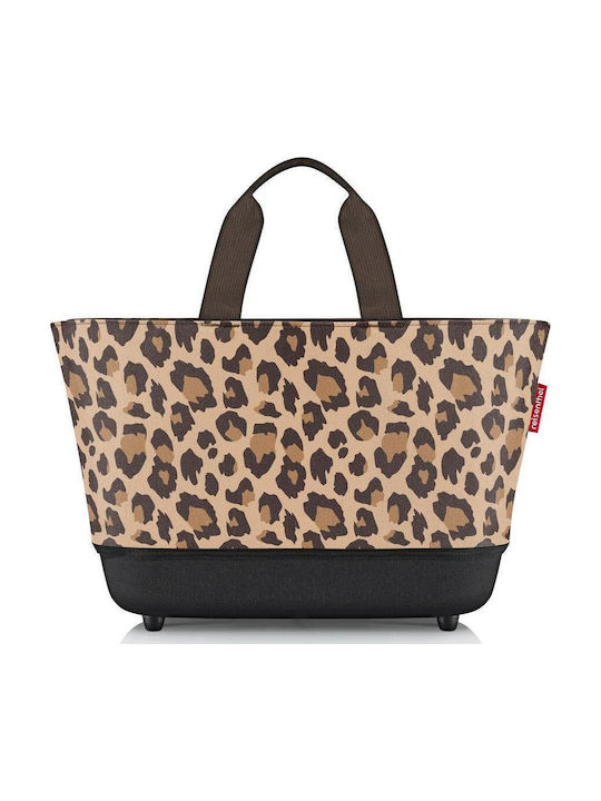 Reisenthel Shopping Basket Leo Macchiato 48 X 28 X 33 Cm 22l Capacity