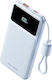 Vention XGY40 Power Bank 20000mAh 22.5W with USB-A Port and USB-C Port Blue
