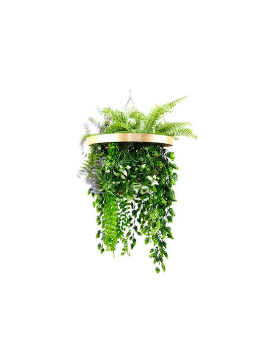Decorative Hanging Greenery Ring Ø40cm Fern Hd Hd-10457