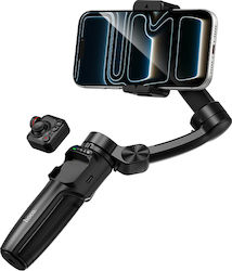 Hoco K91 Gimbal Κινητού με Σταθεροποιητή 3 Αξόνων και 5 ώρες λειτουργίας Μαύρο