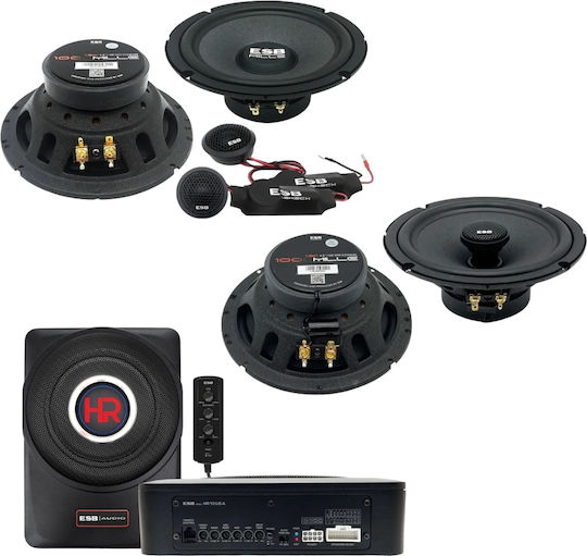 ESB Set Difuzoare Auto Separate cu 340W RMS (Woofer) pentru Volkswagen Fox 2005-2011