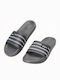 Men's Gray Slides
