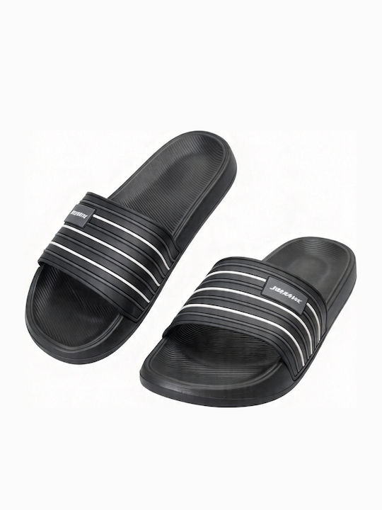 Jomix Men's Black Slides