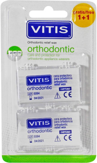 Vitis Ортодонтски Ленти От Восък 10 Броя Защитa За Шини