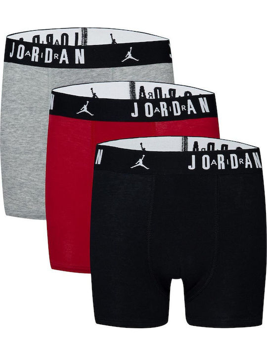 Jordan Jordan Flight Σετ Παιδικά Μποξεράκια Πολύχρωμα 3τμχ