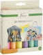 Nassau 3D Spezialfarben für Stoff 6x30ml Glitzer