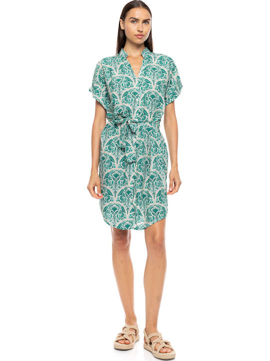 Pink Label Pink Label Damenbademode Grünes Damen-Kaftan