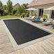vidaXL Black Pool Cover Protective 800x400cm