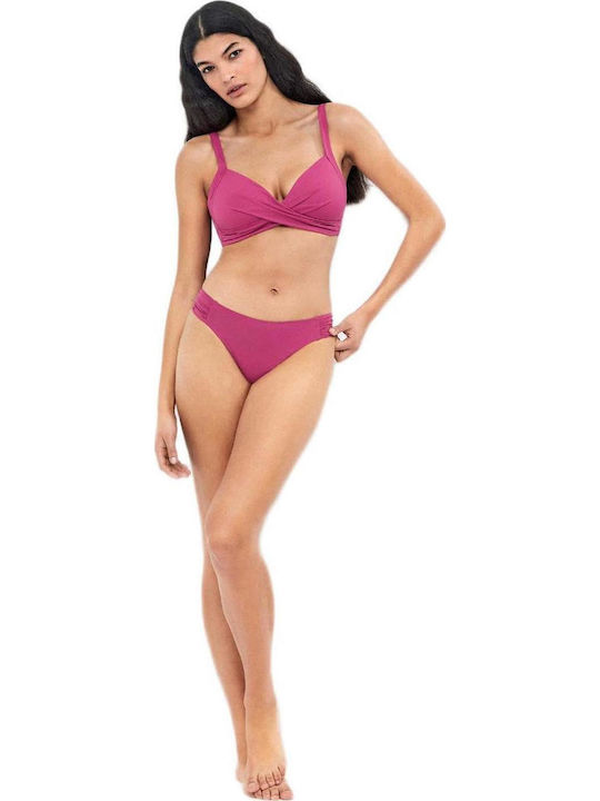 Gisela Bikini Σουτιέν με Ενίσχυση Φούξια