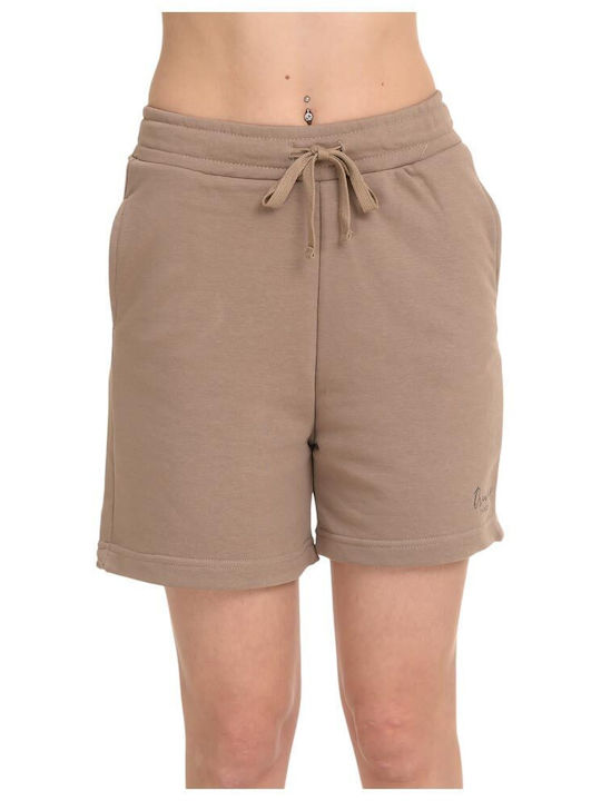 Target Damen-Bermudas Terry Braun