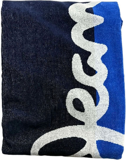 Pepe Jeans Πετσέτα Θαλάσσης Μπλε